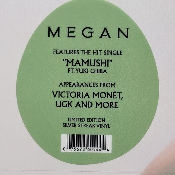 VINYL Megan Thee Stallion: Megan 2 Silver Streak LP - NEW / SEALED - Picture 2 of 5